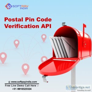 Get postal pin code verification api at best price