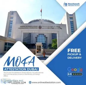 Mofa attestation dubai