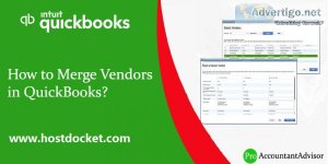 How to merge vendors in quickbooks?