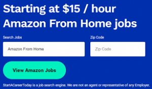 StartACareerToday - Amazon From Home - (US)