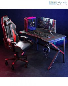 Computer Desk With Gaming Chair