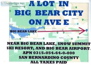 LOT NEAR BIG BEAR LAKE SNOW SUMMIT AND BIG BEAR AIRPORT 51802226