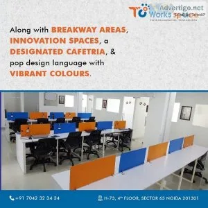 A versatile coworking space in noida