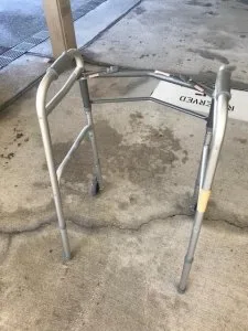 Shower Chair and Walker - Like New