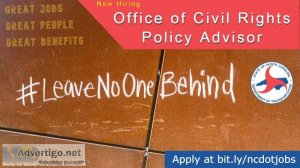 Policy Advisor - Office of Civil Rights
