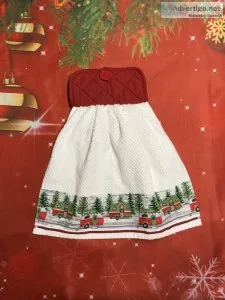 Decorated Christmas Camper and Holiday Gifts
