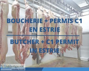 Butcher with C1 License in Estrie