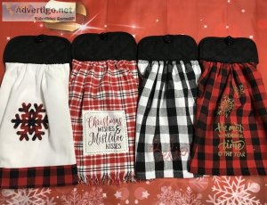 Decorative Kitchen Towels and Holiday Gifts