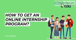 start your career with online internship in ULead