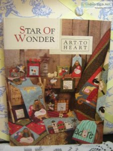 Santa s Coming and Star Of Wonder. Designs by Nancy Halvorsen. p