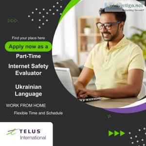 Work From Home - Internet Safety Evaluator - Ukrainian Speaker