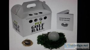Pet Golf Ball with walking leash