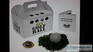 Pet Golf Ball with walking leash