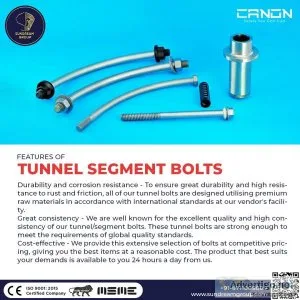 Tunnel Segment Bolts Manufacturer in India
