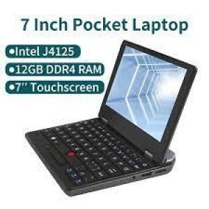 7 Inch Mini Laptop J4125 Notebook