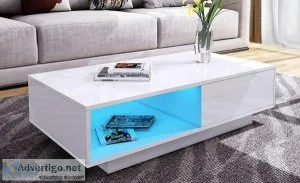 High Gloss Modern Livingroom Table [LED]