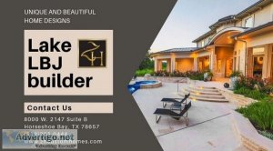 Custom home builders in lake lbj texas