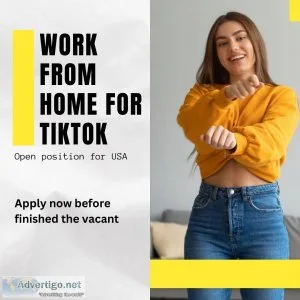 Start A Career Today - Tiktok Job From Home