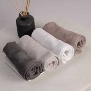 Bamboo cotton hand towel for every use