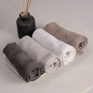 Bamboo cotton hand towel for every use