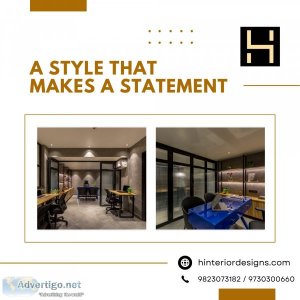 H interior designs -an office interior designer in pune