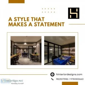 H interior designs -an office interior designer in pune