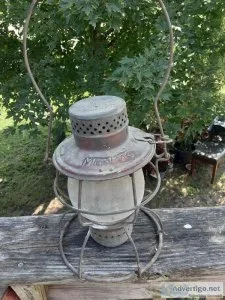 Antique Railroad signal lanterns