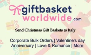 Make online christmas gift baskets delivery in italy at cheap pr