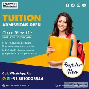 Tuition in munirka delhi by deepanshi classes