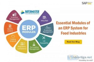 Food manufacturing erp software