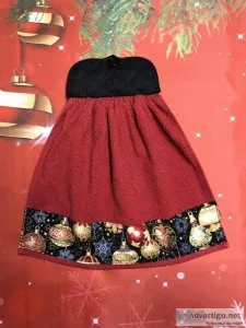 Red Black and Gold Christmas Ornaments Decor