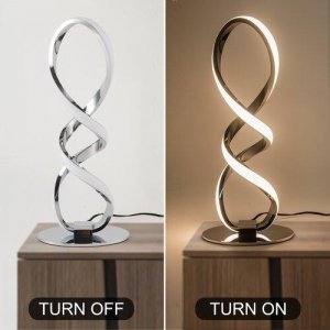 Macy Rose Spiral LED Table lamp