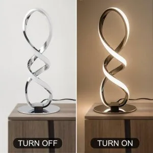 Macy Rose Spiral LED Table lamp