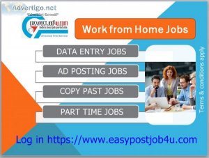 Online ad posting jobs at universal info service