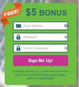 InboxDollars - 5 Bonus