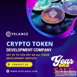 Token development services - get upto 30% off