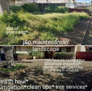 landscapemainttras h haul