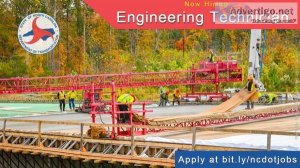 Engineering Technician Trainee - 2 Openings - ENTRY LEVEL