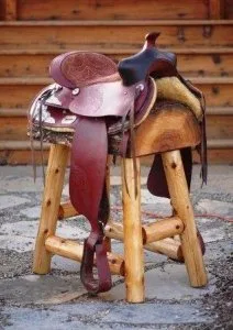 HILASON 18 inch Western Horse Saddle American Leather Gaited Fle