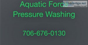 Aquatic Force Pressure Washing