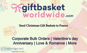Make online gift baskets delivery in france at cheap price