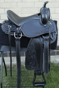 Saddle American Leather Flex Tree Trail Pleasure