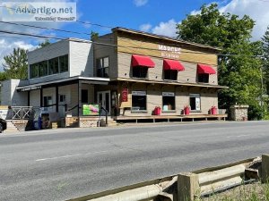 Gourmet grocery store with semi-commercial building for sale Ste