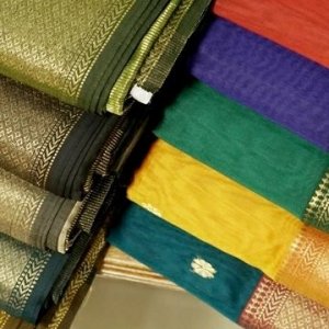 Maheshwari cotton silk saree