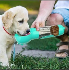 3 in 1 Portable Pet water bottle