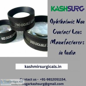 Ophthalmic non contact lens manufacturers in india