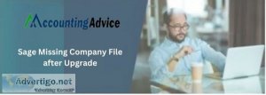 Fixed: sage missing company file after upgrade