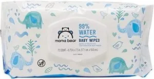 Mama Bear 99% Water Baby Wipes Hypoallergenic Fragrance Free72 C