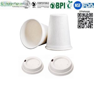 16 oz cup disposable cup sugarcane cup take away cup