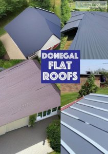 Get the best quality roofing done with donegal flat roofing